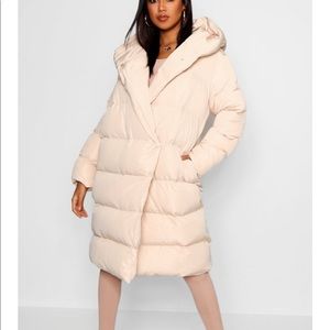 Cream Puffer Coat